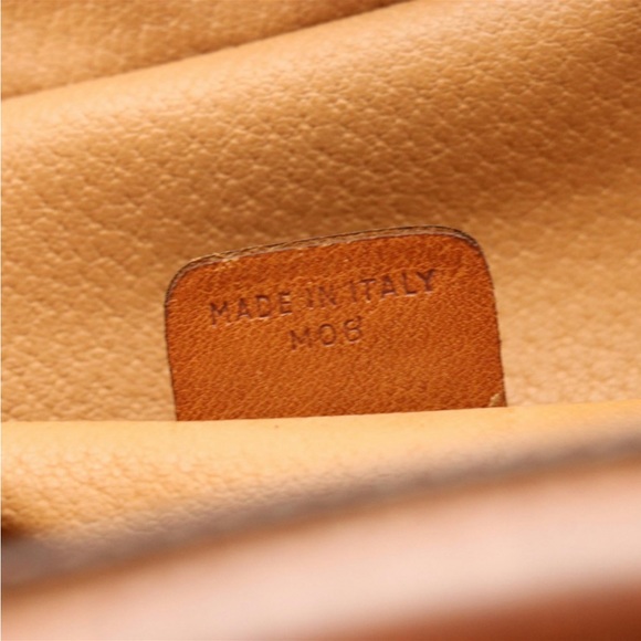 Celine LapTop Bag-Double Zip Soft Carry-On Bag in Macadam Canvas and Leather - Picture 2 of 6